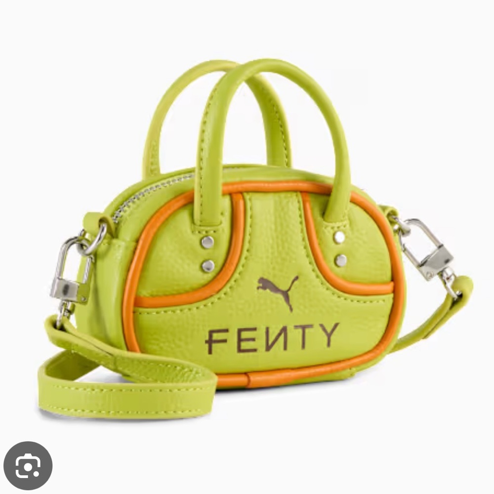 PUMA Fenty Lime green Mini Bag